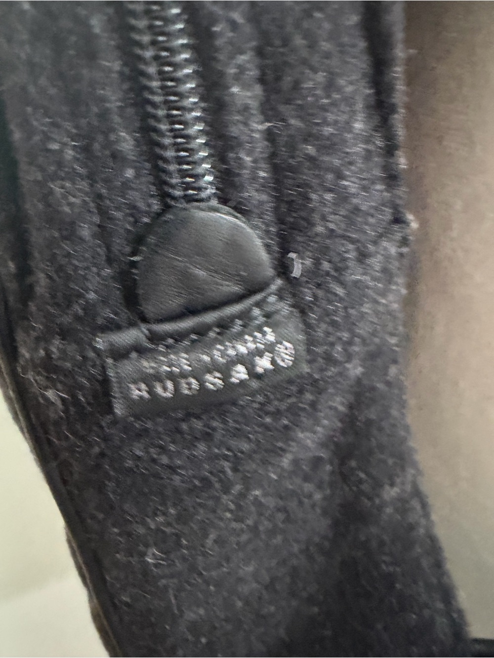 RUDSAK Black leather +Wool-Blend Harness backpack. Super cool piece. - Picture 6 of 17